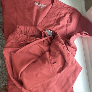 Coral greys anatomy scrubs